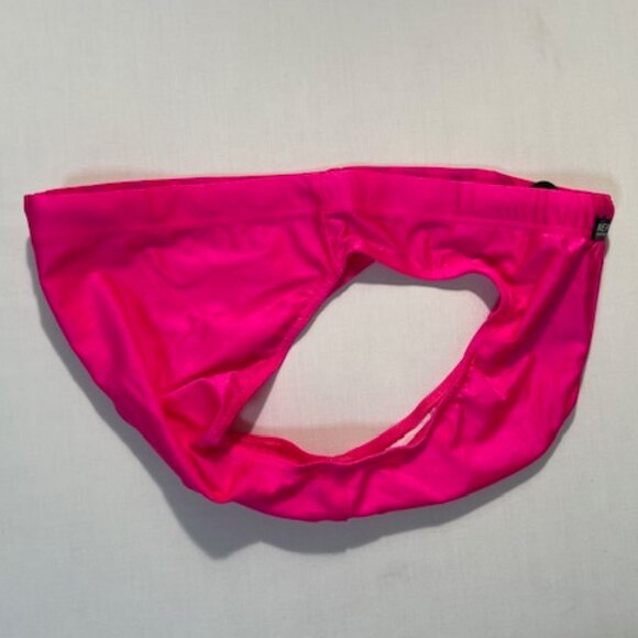 NEPITO "Playa" Low Rise Bikini Swim Brief - Neon Pink/Black - Pouch - Picture 11 of 13